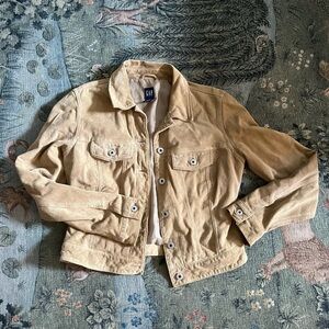 Vintage GAP genuine suede jacket